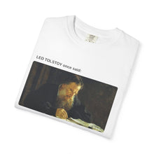 Load image into Gallery viewer, LEO TOLSTOY Quote T-Shirt
