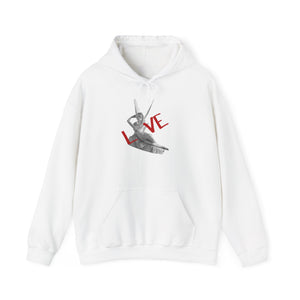 Love Ballet Unisex Hoodie, Cozy Dance Apparel, Gift for Dancers, Warm Sweatshirt, Perfect for Valentine's Day