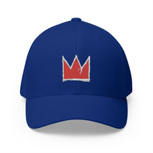 Load image into Gallery viewer, Camo Embroidered Cap - &#39;Crown&#39; Design by Jean-Michel, Stylish &amp; Versatile

