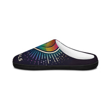 Load image into Gallery viewer, Men&#39;s Rainbow Love Heals Indoor Slippers
