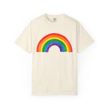 Load image into Gallery viewer, Rainbow Graphic Unisex T-Shirt - &quot;La Vie En Arc-en-Ciel&quot; Inspirational Tee
