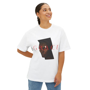 Grace Jones Oversized Boxy Tee - Unisex Graphic T-Shirt