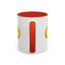 Load image into Gallery viewer, Mug - Happy Mind Happy Life Accent Coffee Mug (11, 15oz)
