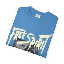 Load image into Gallery viewer, Free Spirit Unisex Garment-Dyed T-Shirt - Bohemian Style for Nature Lovers
