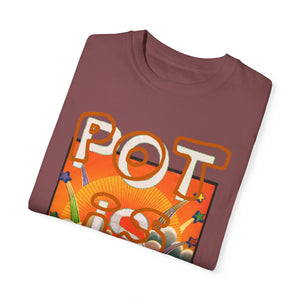 Fun Pot Unisex T-Shirt, Retro Graphic Tee, Gift for Cannabis Lovers, Summer Festival Wear, 420 Celebration Shirt