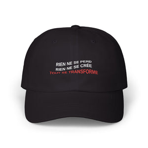 Dad Cap - Lavoisier Quote