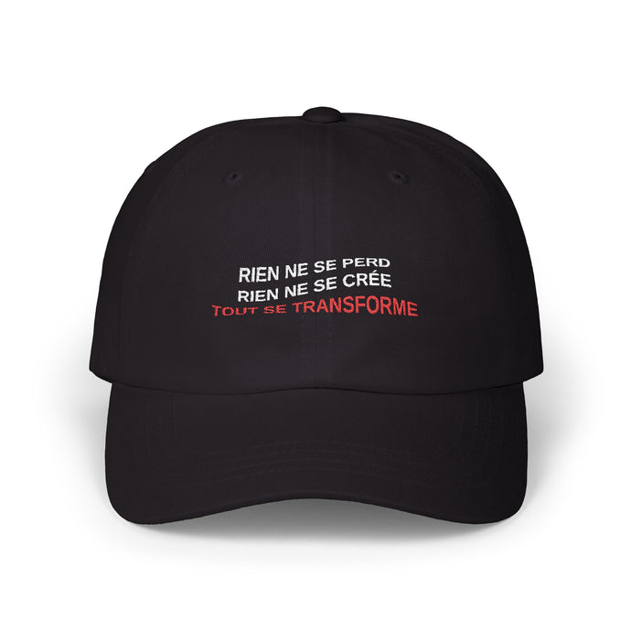 Dad Cap - Lavoisier Quote