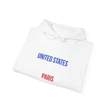 Load image into Gallery viewer, United States Paris Hoodie | Unisex Heavy Blend Sweatshirt
