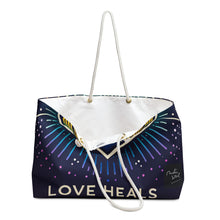 Load image into Gallery viewer, Vibrant Heart Weekender Bag – Perfect for Travel &amp; Yoga Retreats
