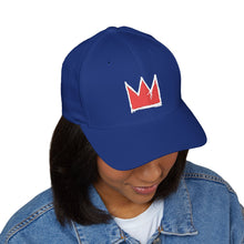 Load image into Gallery viewer, Camo Embroidered Cap - &#39;Crown&#39; Design by Jean-Michel, Stylish &amp; Versatile
