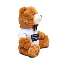 Load image into Gallery viewer, Inspirational Teddy Bear, Cuddle Buddy, Gift for Kids, Stuffed Animal for Comfort, Meaningful Home Decor, Motivational Gift
