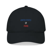 Load image into Gallery viewer, Organic Cotton Baseball Cap - United States of Paris Embroidered
