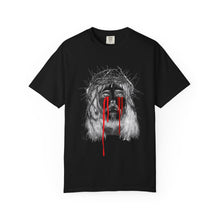 Load image into Gallery viewer, Artistic Unisex T-shirt - JESUS with Blood TEARS
