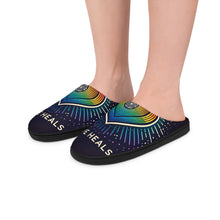 Load image into Gallery viewer, Cosmic Love Indoor Slippers for Women - Cozy &amp; Stylish Home Footwear
