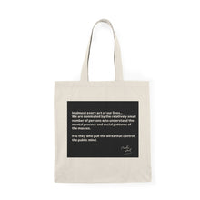 Load image into Gallery viewer, Eco-Friendly Tote Bag with Inspirational Quote &amp; Smile Design
