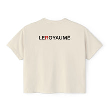 Load image into Gallery viewer, Bohemian Women&#39;s Boxy Tee with Artistic Design
