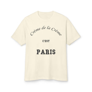 Tee Shirt - Paris Crème De La Crème  - Unisex