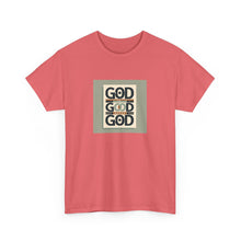 Load image into Gallery viewer, Inspirational Unisex Heavy Cotton Tee, Motivational Shirt, Faith-Based Apparel, Casual Outfit, Gift for Religious Celebrations
