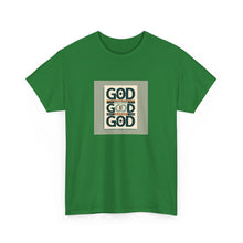 Load image into Gallery viewer, Inspirational Unisex Heavy Cotton Tee, Motivational Shirt, Faith-Based Apparel, Casual Outfit, Gift for Religious Celebrations
