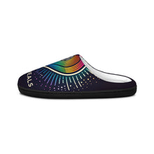 Load image into Gallery viewer, Men&#39;s Rainbow Love Heals Indoor Slippers
