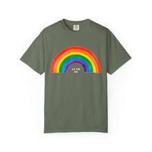 Load image into Gallery viewer, Rainbow Graphic Unisex T-Shirt - &quot;La Vie En Arc-en-Ciel&quot; Inspirational Tee
