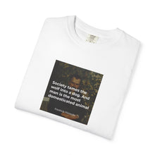 Load image into Gallery viewer, Unisex Graphic Tee - Blame Society Not God
