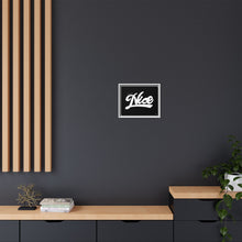 Load image into Gallery viewer, Framed Canvas Wall Art - &#39;Life is Nice&#39; Design

