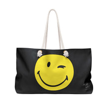 Load image into Gallery viewer, Life is Nice Weekender Bag - Cheerful Travel Tote for Vacations &amp; Adventures
