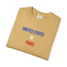 Load image into Gallery viewer, Garment-Dyed T-shirt - UNITED STATES OF PARIS Design
